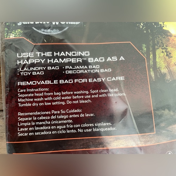 Universal Studios Jurassic World Kids Hanging 3D Character Laundry Hamper - Picture 12 of 12